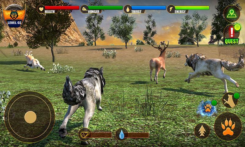 ����ģ����Wolf Simulator���ؽ�ͼ