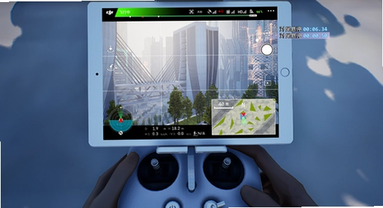 大疆虚拟飞行模拟器 DJI Virtual Flight 画面设置 流畅 截图