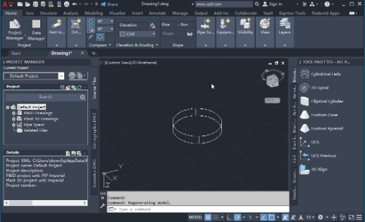 AutoCAD Plant 3D ������ά�������