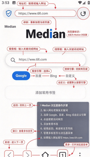 Median Browser��������°�����