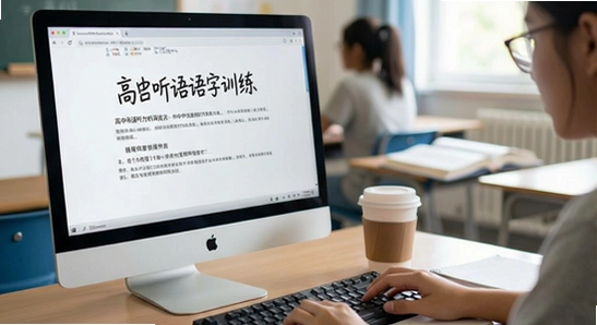 高中英语听力训练方法