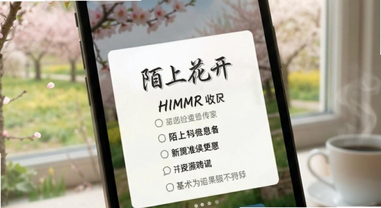 陌上花开HIMMR收不到消息推送
