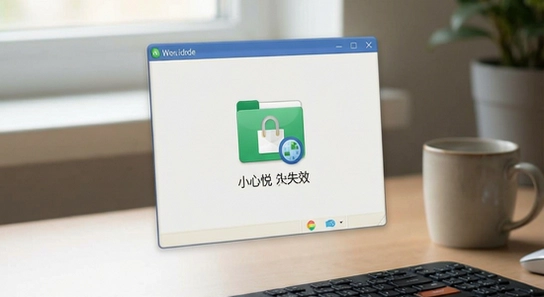 小心悦桌面快捷方式失效