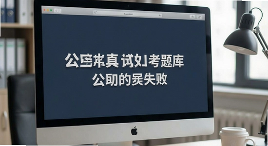 公务员考试真题库账号同步失败
