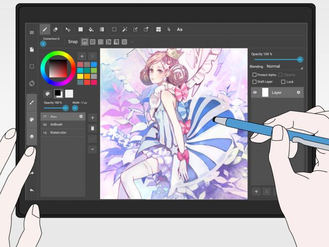 MediBang Paint Pro�ٷ������ؽ�ͼ