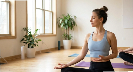 https://via.placeholder.com/670x360/03A9F4/FFFFFF?text=Indoor+Yoga+Scene