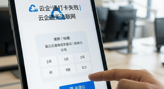 云企通打卡失败|云企通无法联网