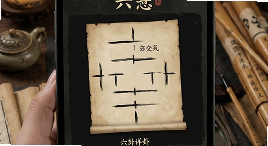 六爻卦摊解卦详情页面