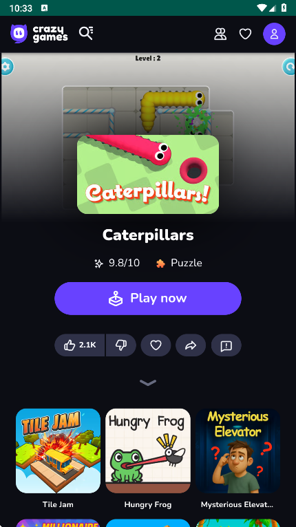CrazyGames����С��Ϸapp�������°�����v1.1 ��׿��