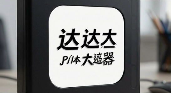 达达字体放大器安装后没图标