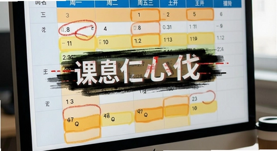 课程表闪退怎么办