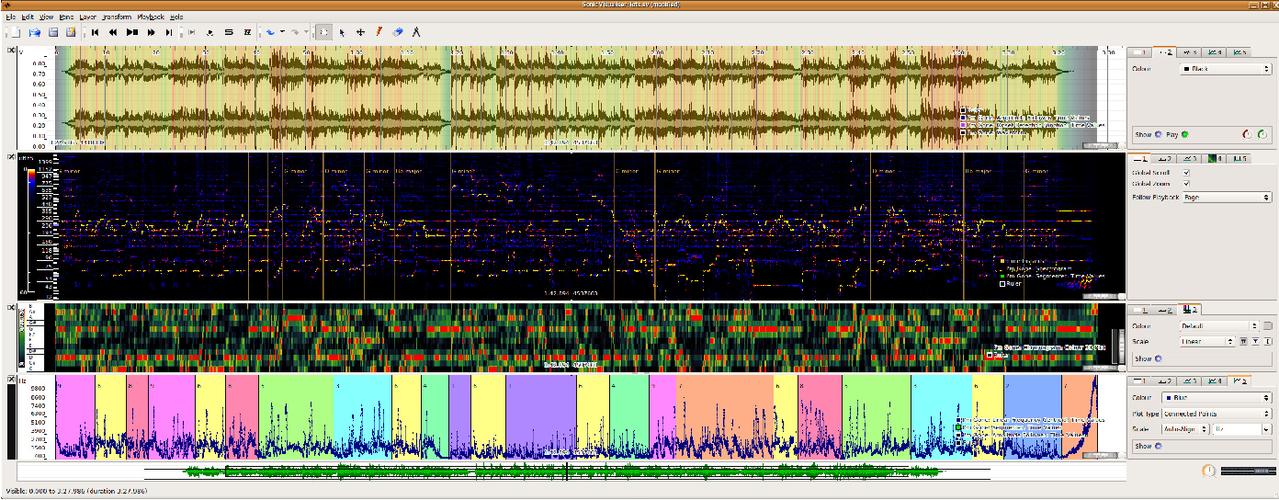 Sonic VisualiserSonic Visualiser�ٷ������ؽ�ͼ