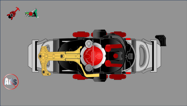 ������ʿ�׶�ģ���������������ֻ���(henshin belt kabuto)��ͼ