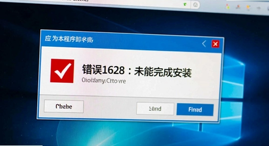 tofai 错误代码1628 解决方法