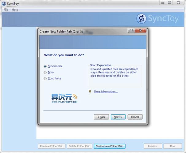 Microsoft SyncToy�ٷ������ؽ�ͼ