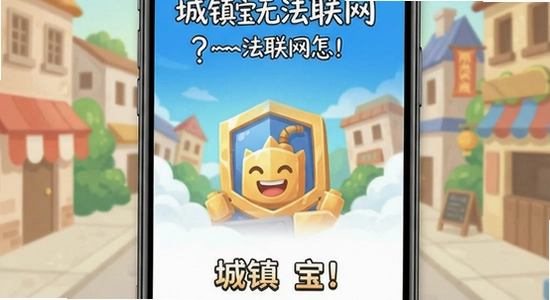 城镇宝闪退修复教程|城镇宝无法联网怎么办