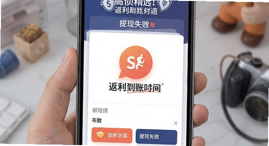 高佣精选 返利到账时间 提现失败