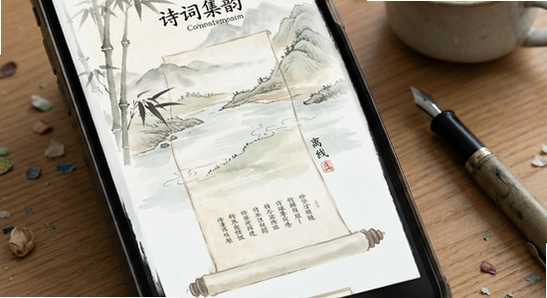 诗词集韵离线包怎么下载