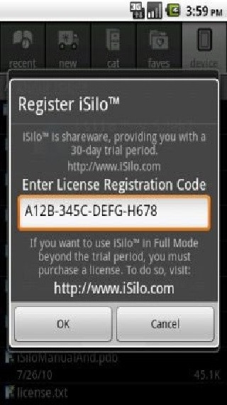 iSilo�Ķ�����׿���°����ؽ�ͼ