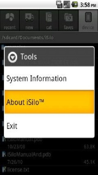 iSilo�Ķ�����׿���°����ؽ�ͼ