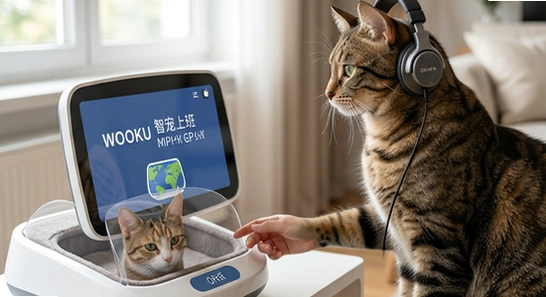 WOOKU�ǳ��ϰ���Զ�̿���è�䳡��
