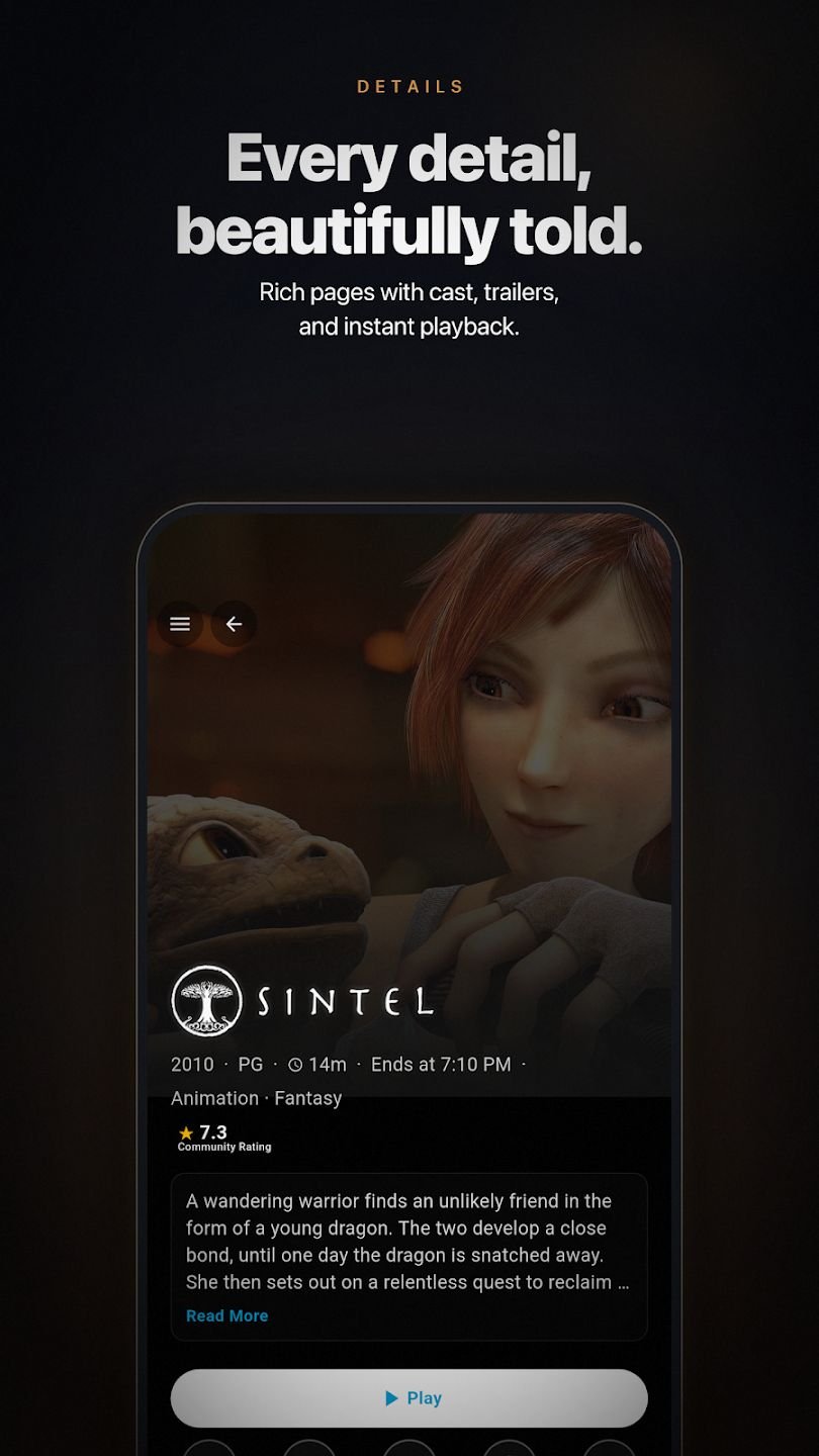 Moonfin app�ٷ������ؽ�ͼ