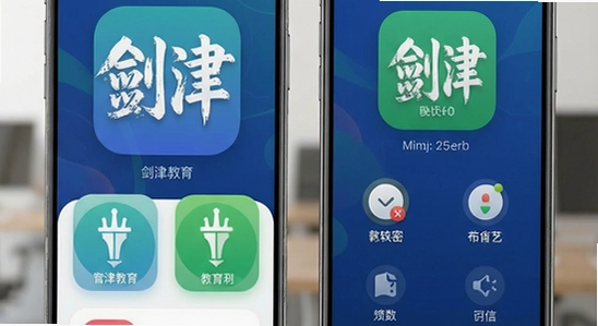670*360 剑津教育app主界面功能展示图