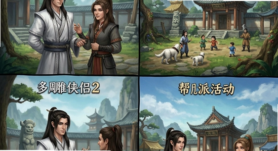 神雕侠侣2多场景社交与帮派活动