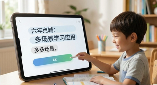 六年点辅多场景学习应用展示