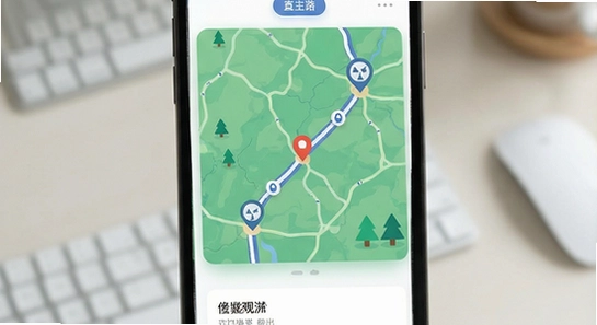 ·��App������·�߹滮չʾͼ