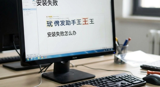 代发助手王安装失败怎么办