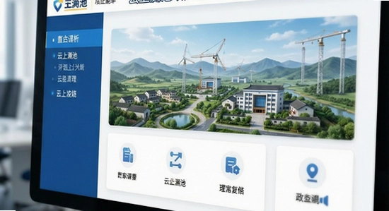 云上渑池政务办事功能界面图