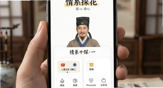 情系探花应用主界面展示