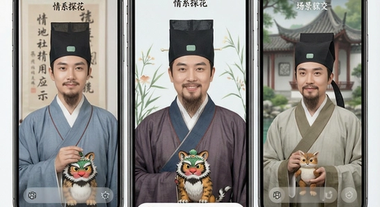 情系探花多场景社交应用展示