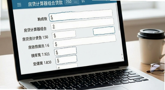 房贷计算器组合贷款怎么填