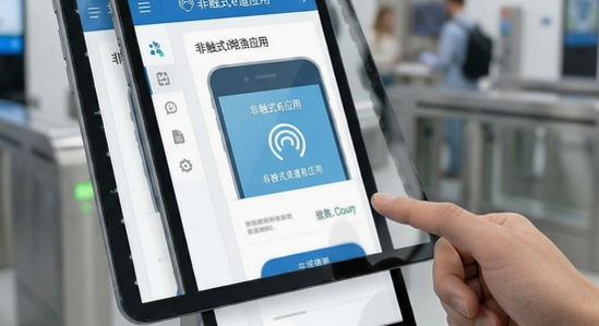 非触式e道应用界面展示