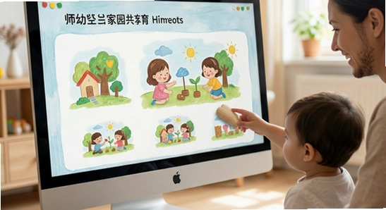 师幼空间家园共育界面展示