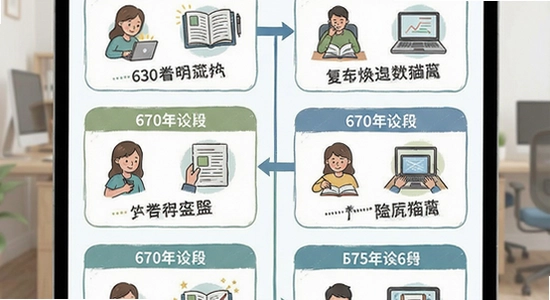 670*360多场景备考人群示意图