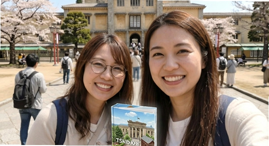 圣地巡礼AR实景合影效果图