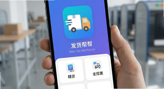 发货帮app主界面功能展示图