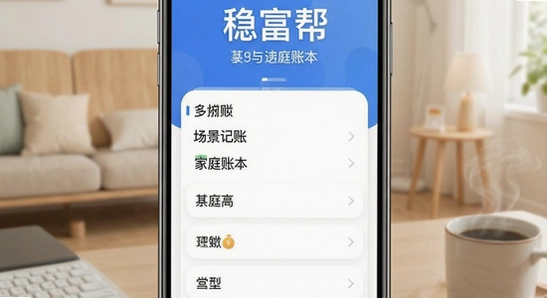 稳富帮多场景记账与家庭账本应用 670x360