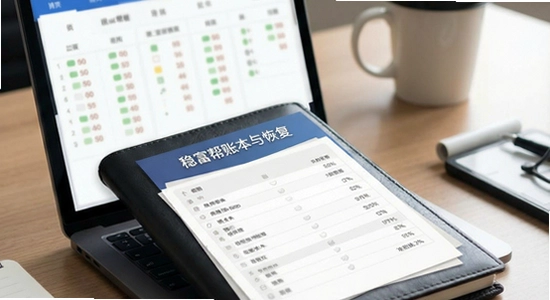 稳富帮账本导出与恢复