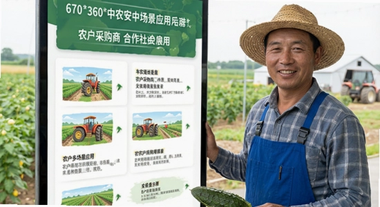 670*360中农安多场景应用农户采购商合作社使用展示