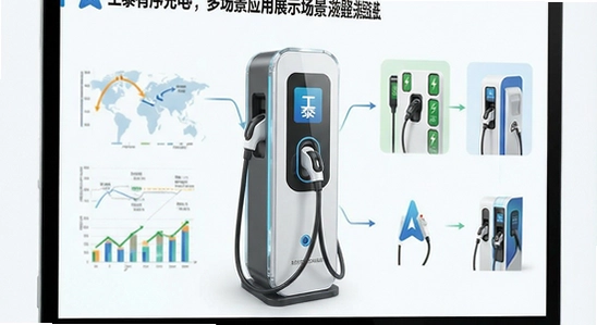 工泰有序充电多场景应用展示图