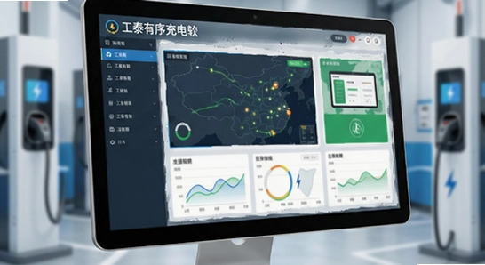 工泰有序充电软件界面展示图