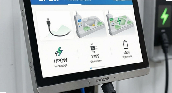 UPOW优电充电管理界面展示