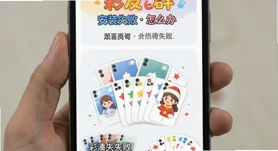 彩友群安装失败怎么办