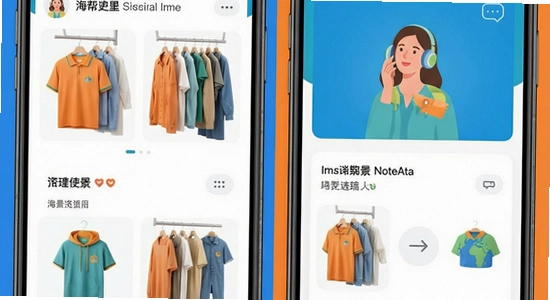 帮衣帮商家端多场景使用示意图