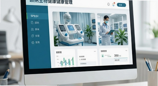 颐纳生物健康管理界面展示