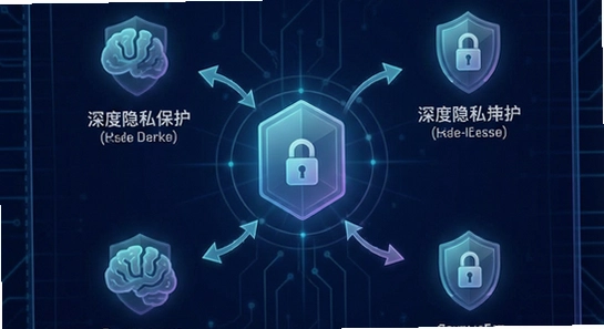 深度吸引隐私保护与匹配机制示意图